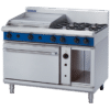 Blue Seal Evolution Series G58B Gas Range Convection Oven 2/1 GN 49kw