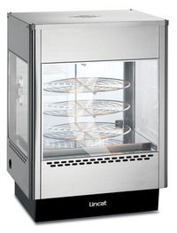 Lincat UM50D Seal Upright Heated Food Merchandiser with rotating rack-0