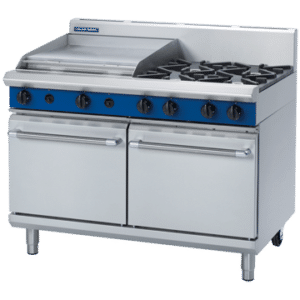 Blue Seal Evolution Series G528B Gas Range Double Static Oven