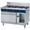BBlue Seal Evolution Series G58B Gas Range Convection Oven 2/1 GN 49kw