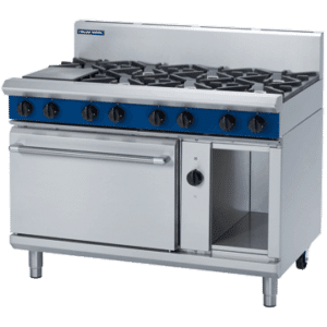 BBlue Seal Evolution Series G58B Gas Range Convection Oven 2/1 GN 49kw