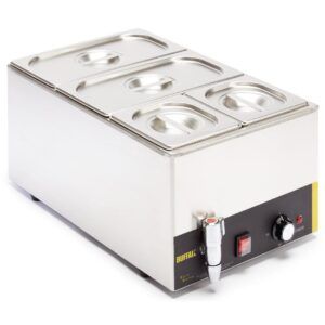 Buffalo S047 Bain Marie with Tap and Pans