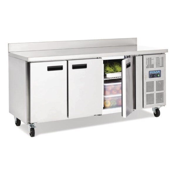 Polar DL915 Triple Door Counter Fridge with Upstand-22682