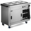 Lincat Panther P6B3 Hot Cupboard with Bain Marie Top