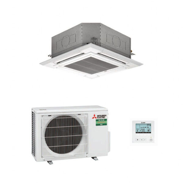 Mitsubishi Electric PLA-M50EA 4-Way Blow Ceiling Cassette Air Conditioning System