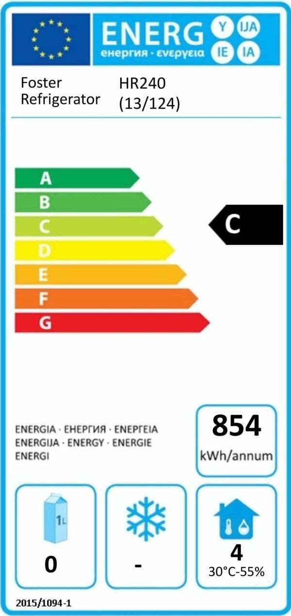 Refrigerator Energy Rating | Foster Refrigeration