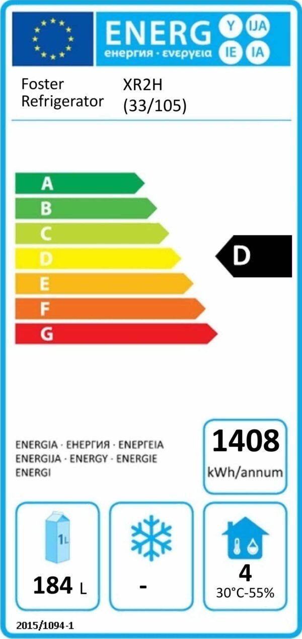 Refrigerator Energy Rating | Foster Refrigeration