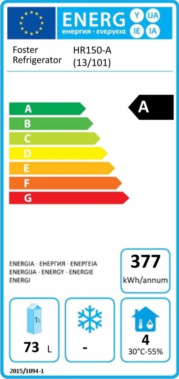 Refrigerator Energy Rating | Foster Refrigeration | Carlton Services