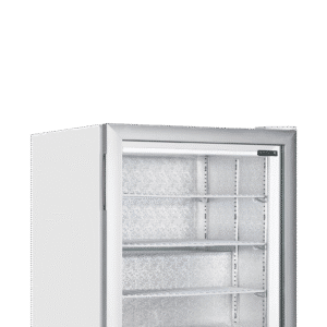 TEFCOLD UF100G Glass Door Display Freezer White