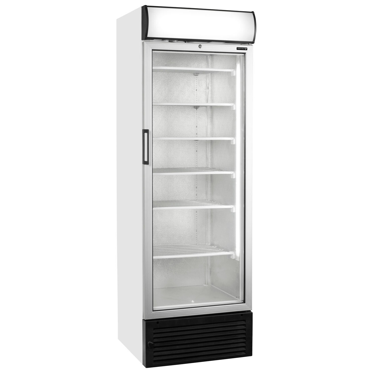 TEFCOLD UFG1450GCP Glass Door Display Freezer White