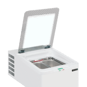 Framec MINI CREAM 2V Counter Top Scoop Ice Cream Display White