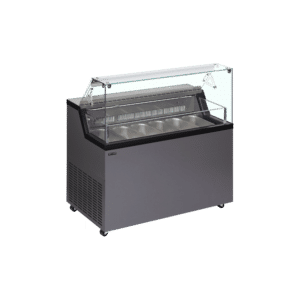 Framec MIRABELLA 6 Scoop Ice Cream Display Anthracite RAL7016