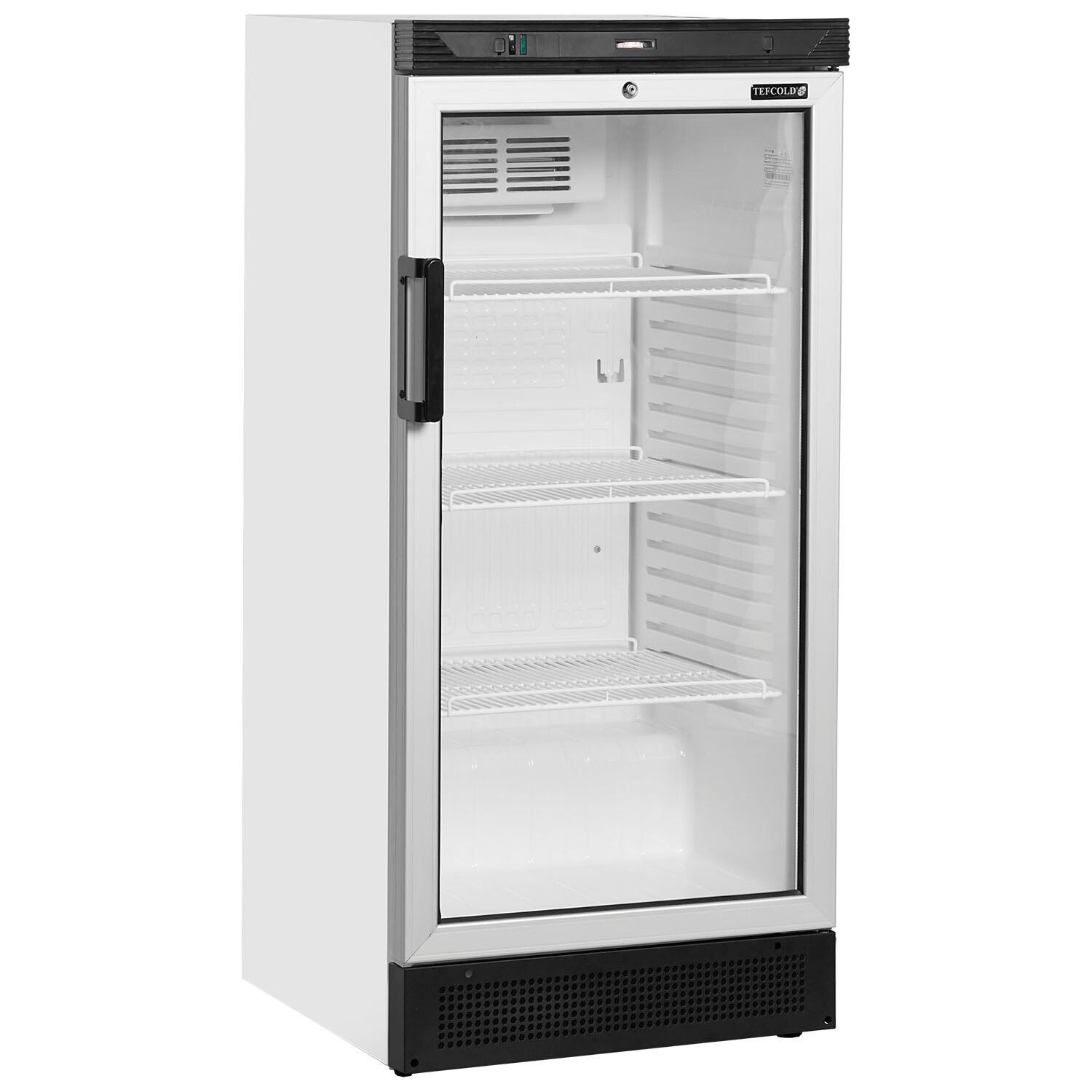 TEFCOLD FS1220 Glass Door Merchandiser White
