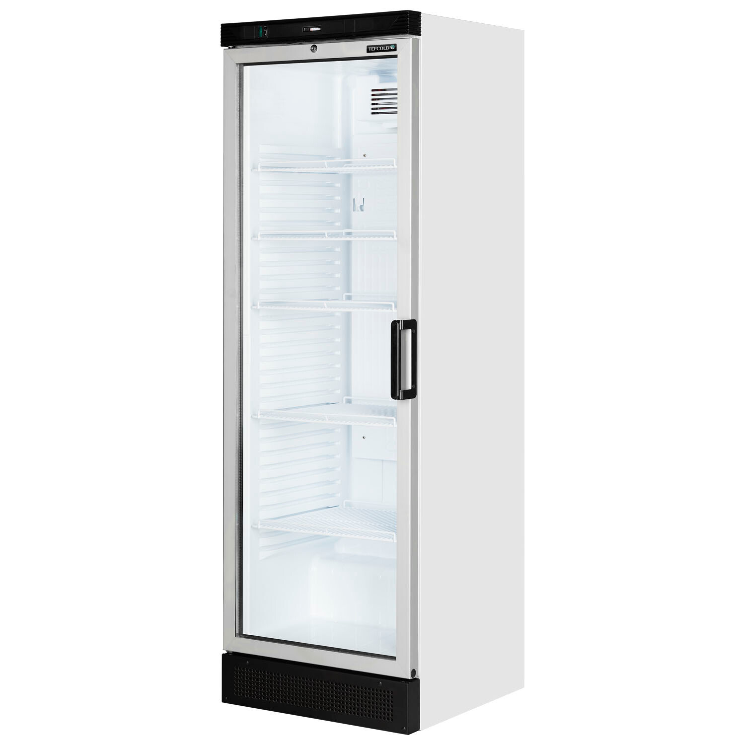 TEFCOLD FS1380 L/H Glass Door Merchandiser White