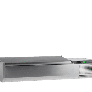 G-Line by TEFCOLD GVC33-120 S/S Gastronorm Topping Shelf  With Lid SS201