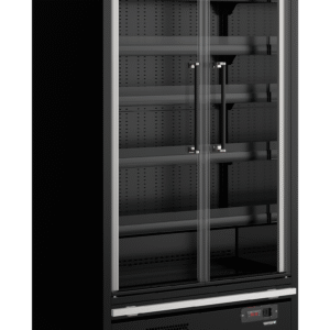 TEFCOLD Galaxy+ GP10FGD Black Multideck With Doors Black RAL9005