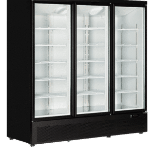 TEFCOLD Atom Maxi F3DB Display Freezer Black RAL9005